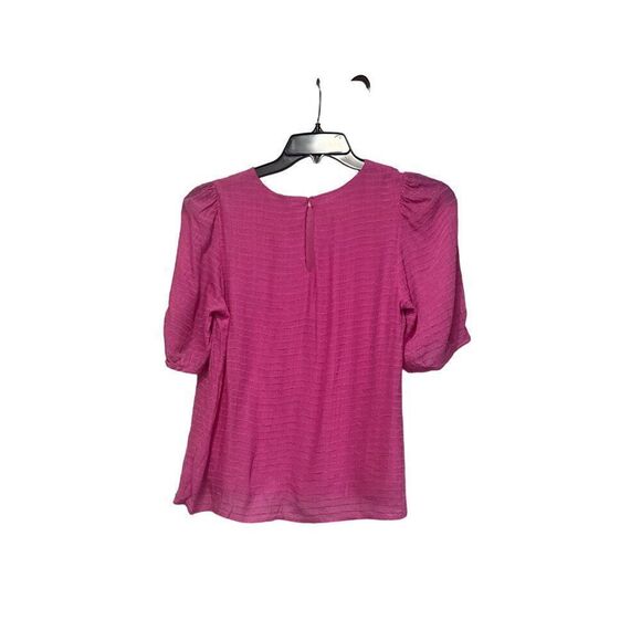 Vero Moda VMALMA O-neck Textured Blouse, Pink, Sz. S - Picture 12 of 15